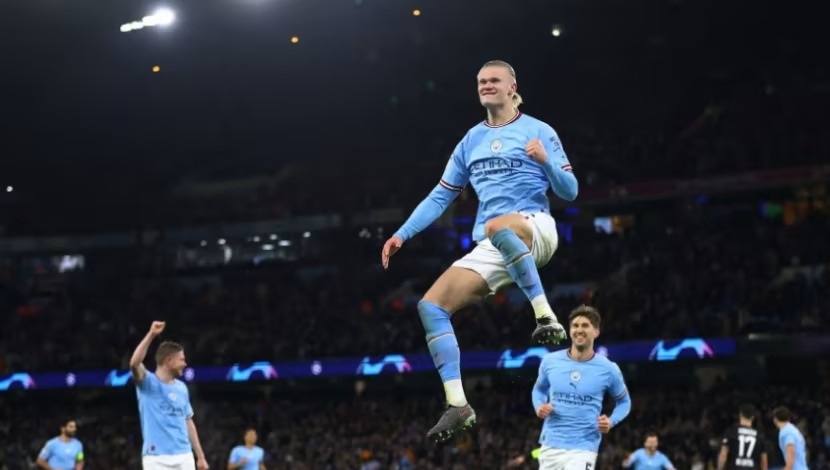 Manchester City and Norway star Erling Haaland breaks record by scoring five goals in the Champions League for Manchester City against former club RB Leipzig